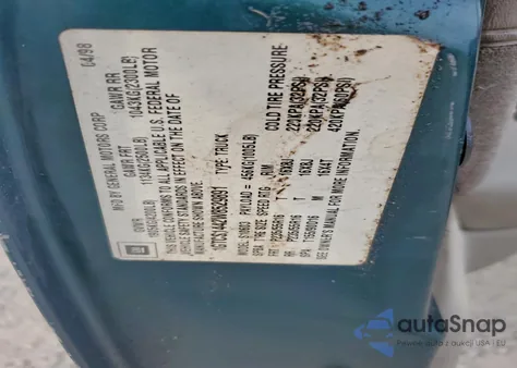 1998 GMC Sonoma z USA, uszkodzony, nr VIN 1GTCS1442W8529891